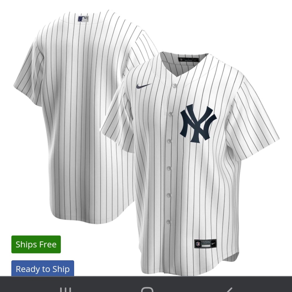 NY Yankee's Jersey Top